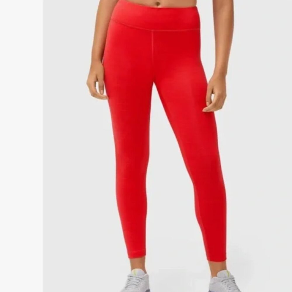 Outdoor voices red leggings size small
